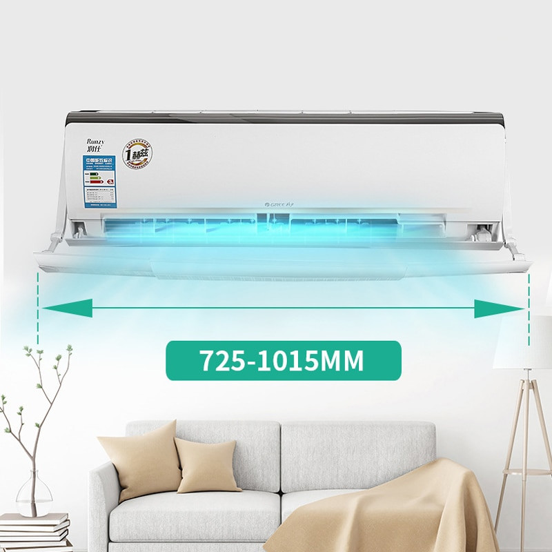 Zasúvateľný čelný štít klimatizácie, protišmykový deflektor vzduchu, zavesený deflektor klimatizácie pre domácnosť