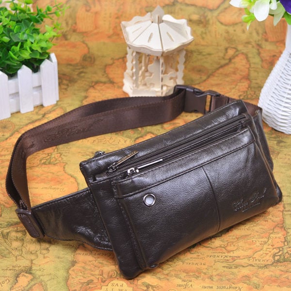 Pánska kožená ledvinka