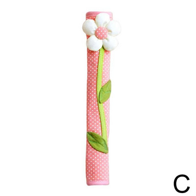 1db szövet pöttyös kilincs kesztyűk szövet fogantyú ajtó hűtőszekrény otthoni burkolat fogantyú duplaajtós hűtőszekrény konyhai kiegészítők