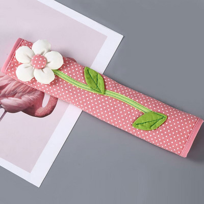 1 ks látková rukoväť na dvere chladničky, kryt gombíka chladničky, bavlnené rukavice na rukoväť chladničky, antistatický kryt a kryt