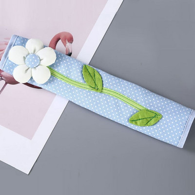 1 ks látková rukoväť na dvere chladničky, kryt gombíka chladničky, bavlnené rukavice na rukoväť chladničky, antistatický kryt a kryt