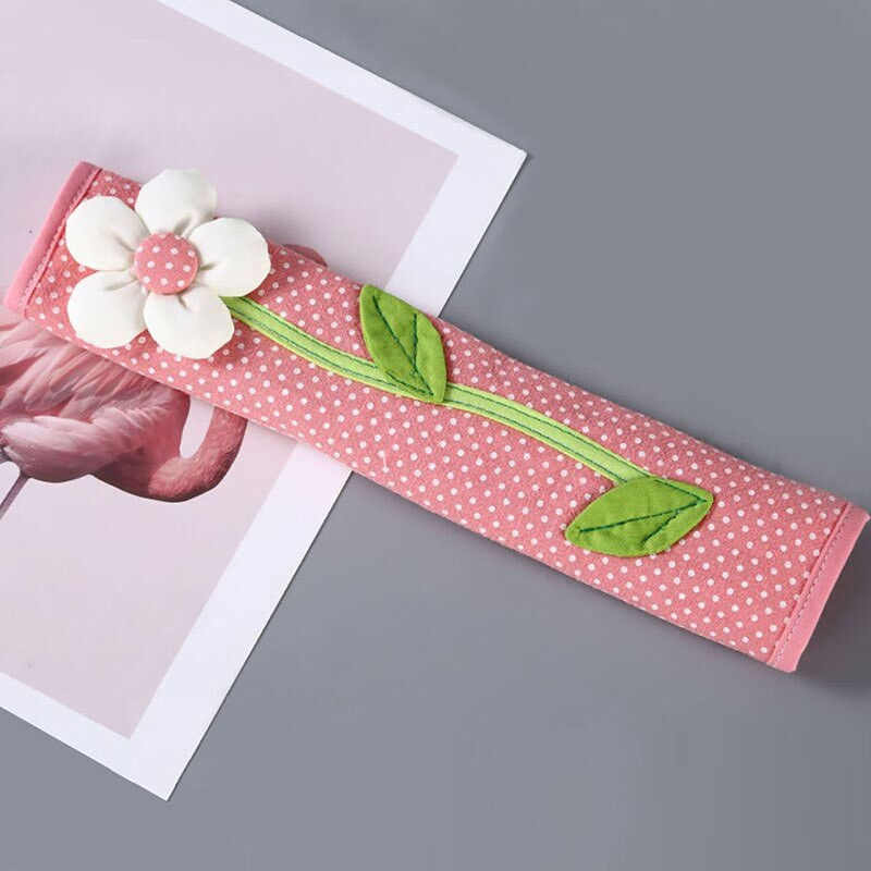 1 ks látková rukoväť na dvere chladničky, kryt gombíka chladničky, bavlnené rukavice na rukoväť chladničky, antistatický kryt a kryt