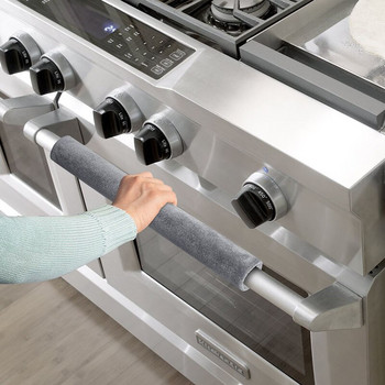 2 бр. ръкавици за дръжка на вратата на хладилника, антистатични, удебелени, против студ, поддържат чисти, кухненски прибори, протектор, капак за дръжка