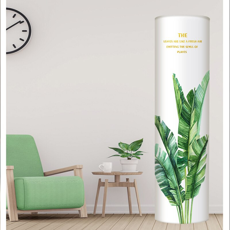 1 ks okrúhly kryt klimatizácie so zipsom, otváranie bez nutnosti odstraňovania, čistenie, ochrana proti prachu