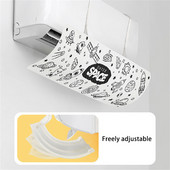 Škálovateľný závesný čelný štít klimatizácie, deflektor vzduchu proti priamemu fúkaniu, klimatizácia pre domácnosť, prepážka Wb001