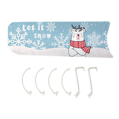 Škálovateľný závesný čelný štít klimatizácie, deflektor vzduchu proti priamemu fúkaniu, klimatizácia pre domácnosť, prepážka Wb001