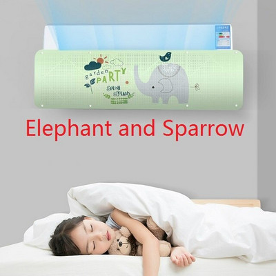 Deflektor klima uređaja, sprječava puhanje zraka pod ravnim kutom Podesivi antikondenzacijski deflektor za kućni ured