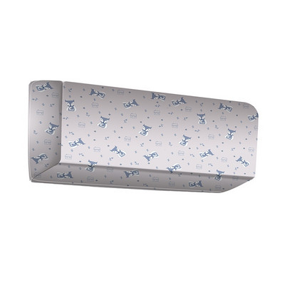 Prachotesný a vodotesný kreslený oxfordský materiál kryty klimatizácie kryt klimatizácie nástenná klimatizácia domáca