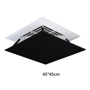 Légterelő Állítható újrafelhasználható légterelő mennyezeti szellőzőnyílásokhoz otthoni HVAC, AC és mennyezeti regiszterek Légkondicionáló terelő