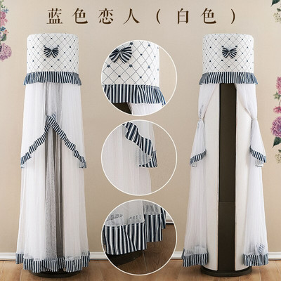 Acoperiri tridimensionale cilindrice din dantela pentru aparate de aer conditionat Aer conditionat pentru locuinta Husa de protectie Dulap de conditionare a prafului