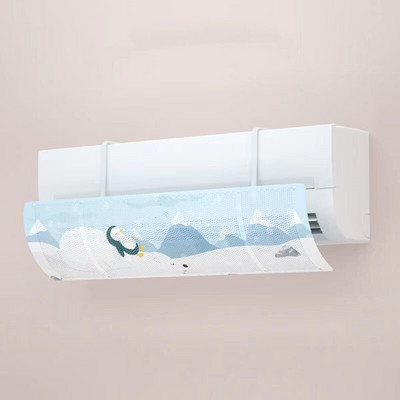 Климатик Дефлектор за вятър Регулируемо въздушно предно стъкло Охлаждаща се преграда Климатичен щит против директно издухване за спалня