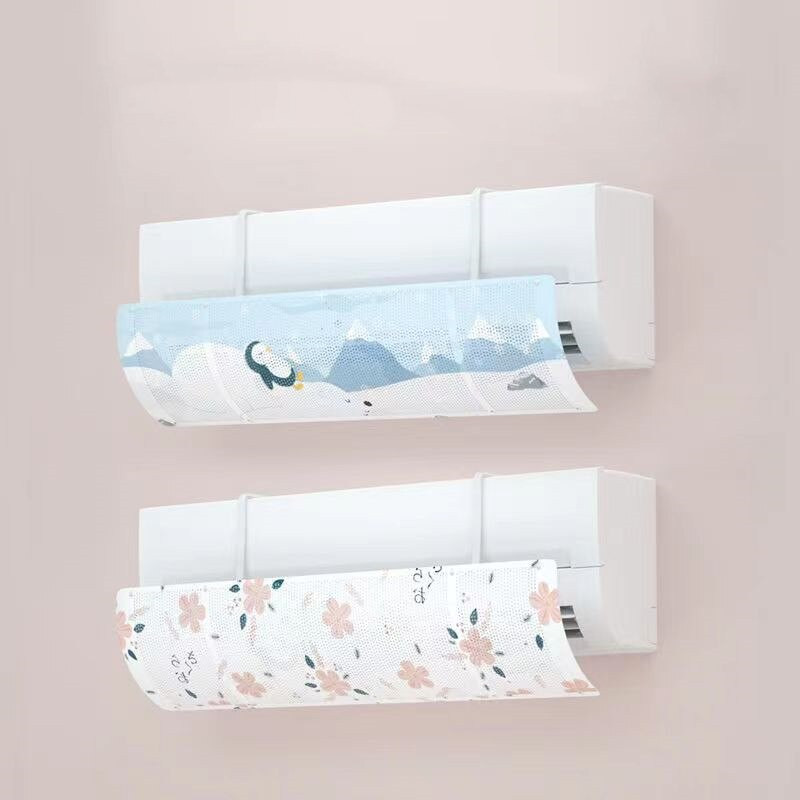 Климатик Дефлектор за вятър Регулируемо въздушно предно стъкло Охлаждаща се преграда Климатичен щит против директно издухване за спалня