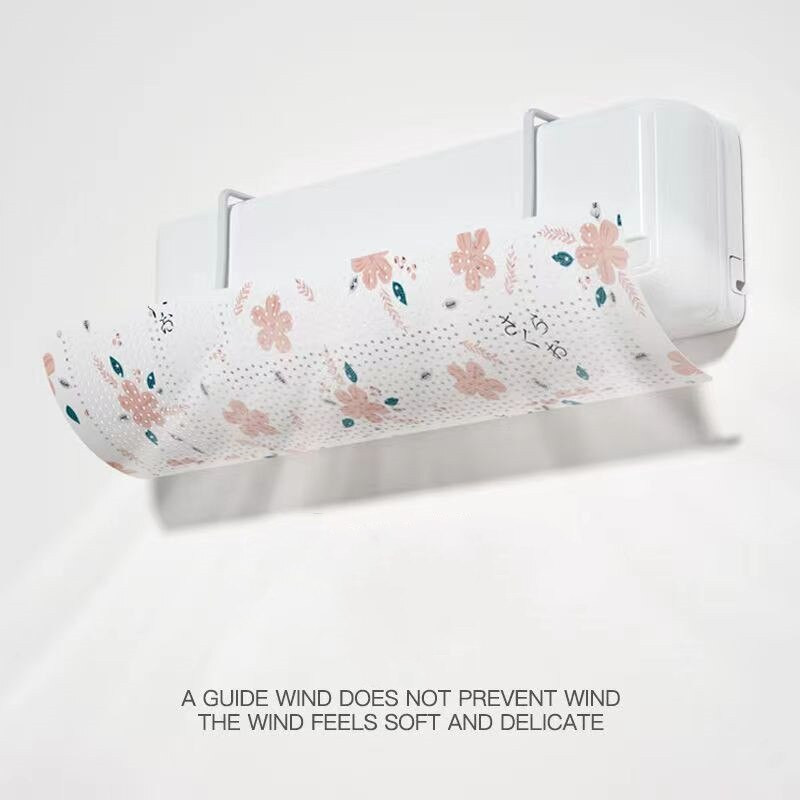 Климатик Дефлектор за вятър Регулируемо въздушно предно стъкло Охлаждаща се преграда Климатичен щит против директно издухване за спалня