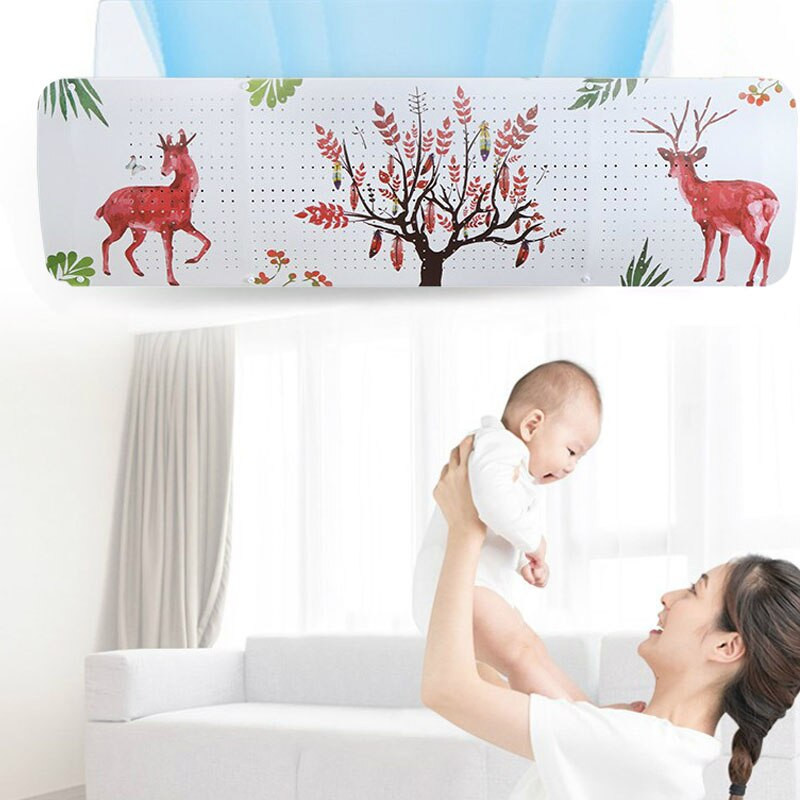 Uus universaalne õõnes otsepuhumisvastane õhukonditsioneeri kate tuuleklaasi reguleeritav tuulesuunaja deflektori kilp