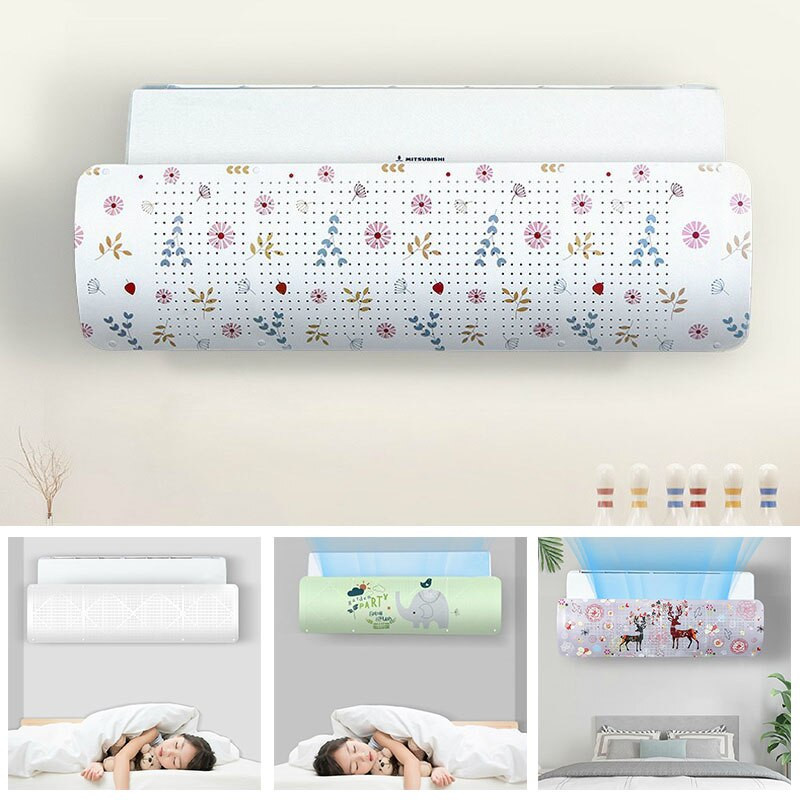 Uus universaalne õõnes otsepuhumisvastane õhukonditsioneeri kate tuuleklaasi reguleeritav tuulesuunaja deflektori kilp