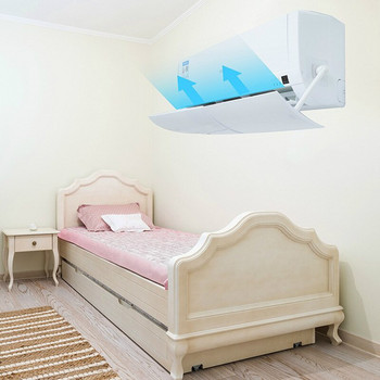 Прибиращ се климатик против директно издухване, щит, дефлектор за вятър, преграда, преносим климатик за дома Aire Acondicionado