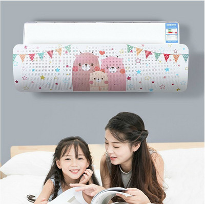 Nový nastaviteľný kryt klimatizácie, čelné sklo, tlmič klimatizácie, ochranný štít proti vetru pre klimatizáciu