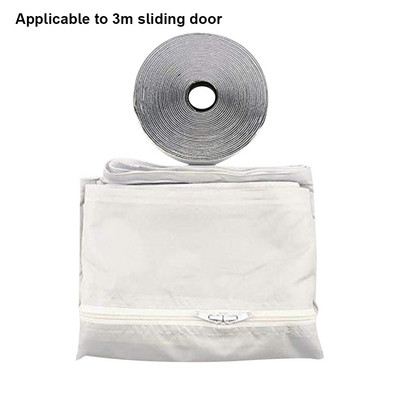 Univerzálna tesniaca doska na okno Air Lock, látková doska, 2, 3, 4 m, sada na tesnenie výstupného okna klimatizácie pre mobilnú klimatizáciu