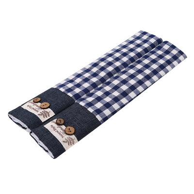 1 pár bavlnených krytov kľučiek dverí chladničky, praktický kryt kľučky dverí s dvojitými dverami chladničky, chránič rukavíc, domáce kuchynské náradie