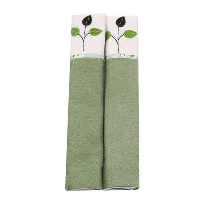 1 pár bavlnených krytov kľučiek dverí chladničky, praktický kryt kľučky dverí s dvojitými dverami chladničky, chránič rukavíc, domáce kuchynské náradie