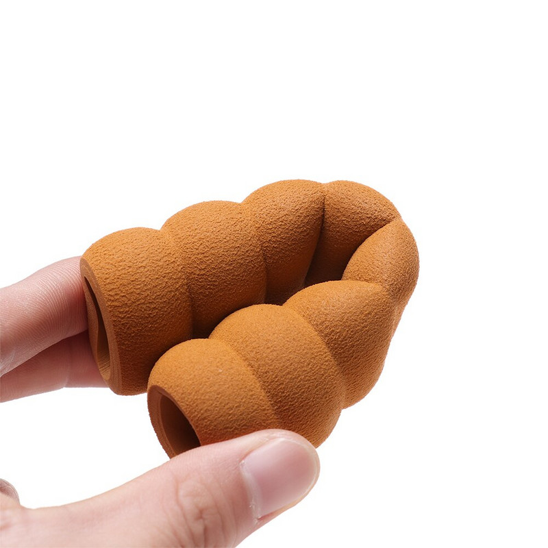 10 db Puha hab gyermek ceruzatartó tartása tollkorrekciós ceruzafogantyúk gyémánt festés fogantyúk ceruzapárna színek véletlenszerű