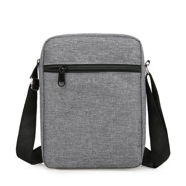 Geanta textila casual cu fermoar