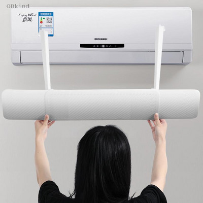 Veterný deflektor klimatizácie obkind, proti priamemu vyfukovaniu, klapka na vetranie s obmedzením vetra, inštalácia na stenu, bezplatná inštalácia