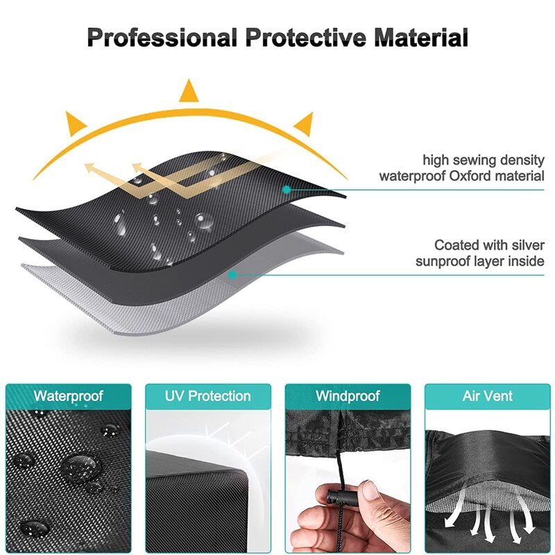 Kryt centrálnej klimatizácie, kryt klimatizácie pre vonkajšie jednotky, vodotesný, vetruodolný kryt vonkajších klimatizačných jednotiek