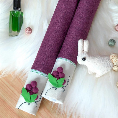 Poklopac ručke od tkanine Poklopac kvake na vratima Pamučna ručka za hladnjak Rukavice Pribor za kućne alate Poklopac za ručku hladnjaka s dvokrilnim vratima