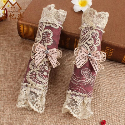 Poklopac ručke od tkanine Poklopac kvake na vratima Pamučna ručka za hladnjak Rukavice Pribor za kućne alate Poklopac za ručku hladnjaka s dvokrilnim vratima