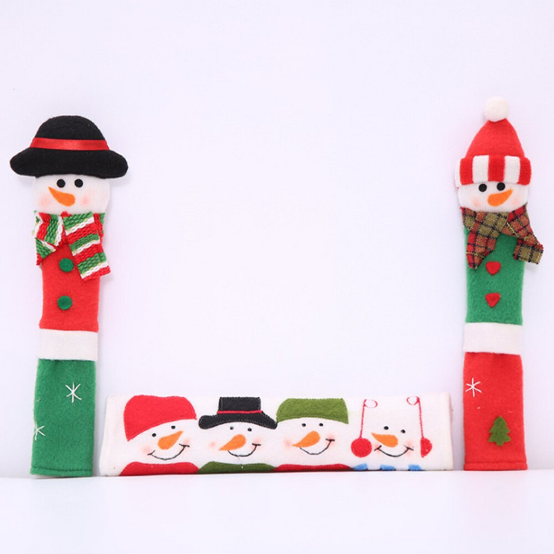 Dekorativni predmeti Drška za hladnjak Rukavice Dom i vrt 23x14 cm Izdržljiva čvrsta tkanina Dodaci Višebojni Božić
