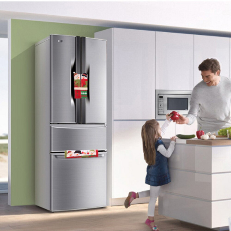 Dekorativni predmeti Drška za hladnjak Rukavice Dom i vrt 23x14 cm Izdržljiva čvrsta tkanina Dodaci Višebojni Božić