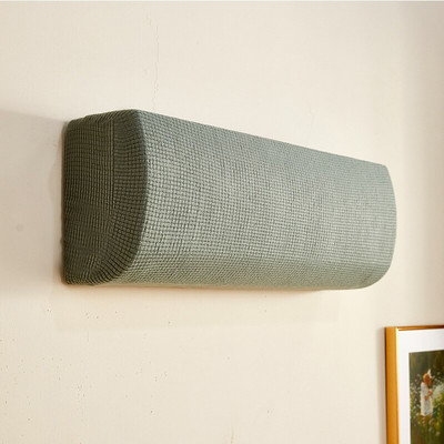 Culoare solidă Clasic Aer Condiționat Capac de protecție Curățare ușoară Capac de praf Montat pe perete Husă pentru aer condiționat Decorare acasă