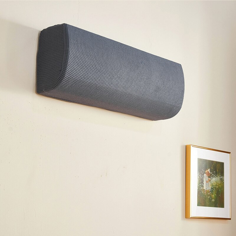 Culoare solidă Clasic Aer Condiționat Capac de protecție Curățare ușoară Capac de praf Montat pe perete Husă pentru aer condiționat Decorare acasă