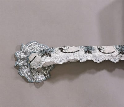 Kryty na potrubie klimatizácie pre domácnosť, ochranné puzdro, čipkovaný škaredý kryt na klimatizáciu, dekoratívne kryty na prach, bytové dekorácie