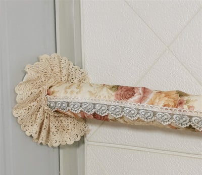 Kryty na potrubie klimatizácie pre domácnosť, ochranné puzdro, čipkovaný škaredý kryt na klimatizáciu, dekoratívne kryty na prach, bytové dekorácie