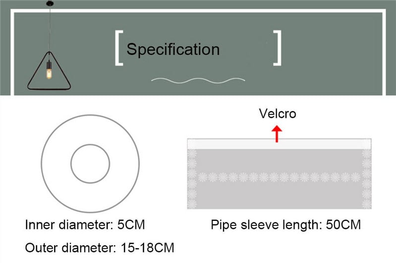 Kryty na potrubie klimatizácie pre domácnosť, ochranné puzdro, čipkovaný škaredý kryt na klimatizáciu, dekoratívne kryty na prach, bytové dekorácie