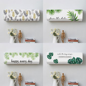 Elastický kryt klimatizácie, nástenný ochranný kryt klimatizácie, prachotesný dekoratívny kryt klimatizácie