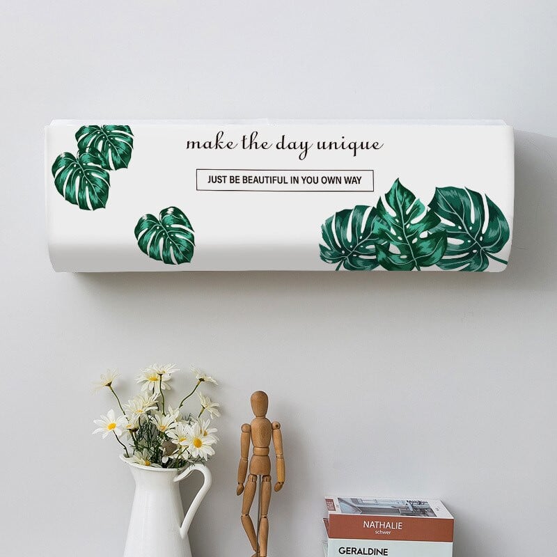 Elastický kryt klimatizácie, nástenný ochranný kryt klimatizácie, prachotesný dekoratívny kryt klimatizácie