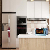 8 bucăți/set adorabil gnom de Crăciun cuptor cu microunde mâner frigider mâner ușă capac de protecție decorațiuni de Crăciun articole de petrecere