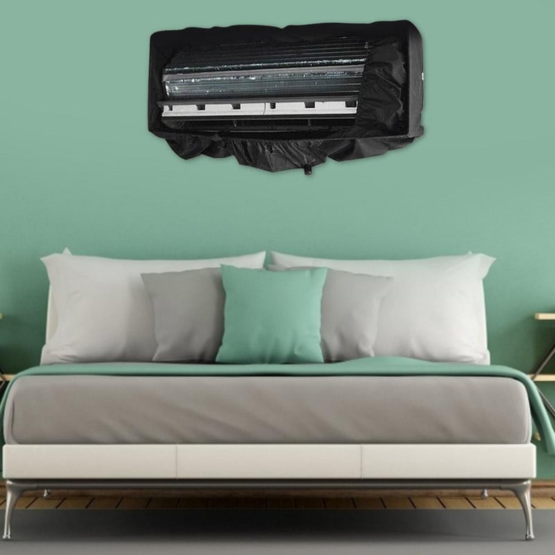 Vodotesný kryt na čistenie klimatizácie, veterné koleso, čistenie vzduchovodov, kryt vody s 3 metre dlhou vodovodnou rúrou