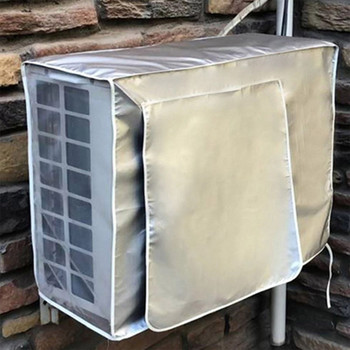Капак за външен климатик Водоустойчива защита от слънце Защитен калъф Защитен капак за основното устройство на климатика