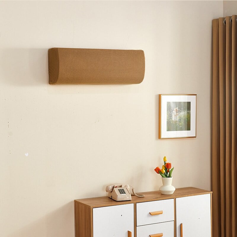 Konditsioneeri kate siseruumides rippuv kliimaseadme kaitseümbris Ühevärvilised tolmukatted Lihtsalt puhastatav kate Kodukaunistus