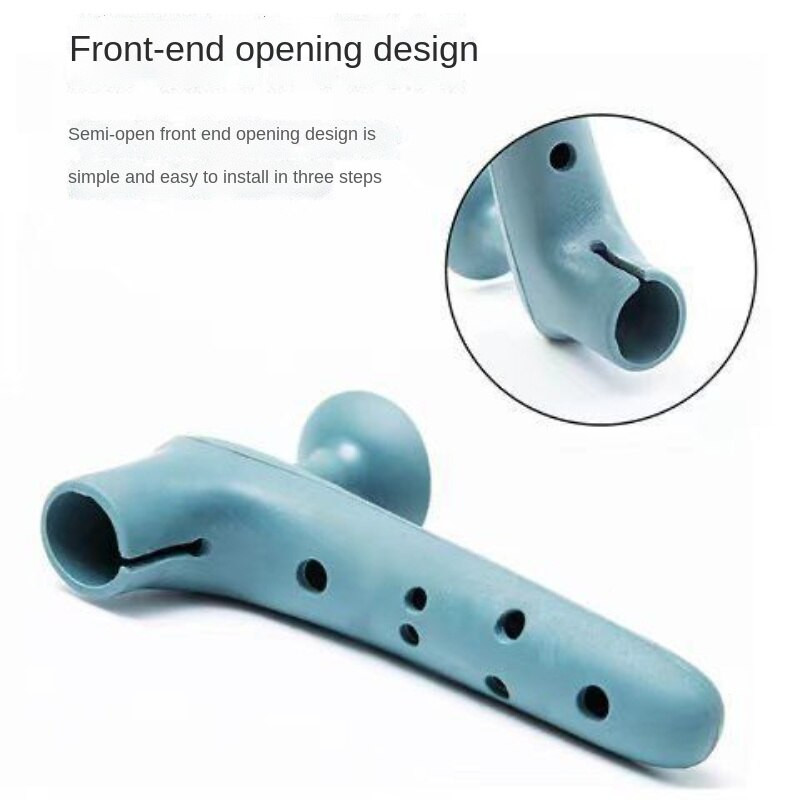 Capac de protecție din silicon pentru mânerul ușii capac anti-coliziune capac mânerul ușii înveliș pentru mâner de cameră tip ventuză anti-coliziune