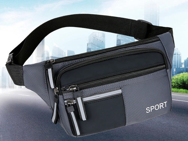 Geanta sport pentru barbati cu inscriptie