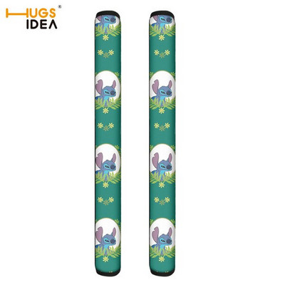  Roztomilý kreslený stehový vzor 2 sady/ks Kryty kľučiek dverí chladničky, vlastné gombíky chladničky a rúry, protišmykové ochranné kryty