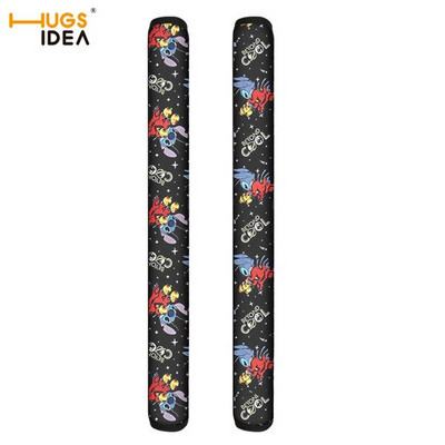  Roztomilý kreslený stehový vzor 2 sady/ks Kryty kľučiek dverí chladničky, vlastné gombíky chladničky a rúry, protišmykové ochranné kryty