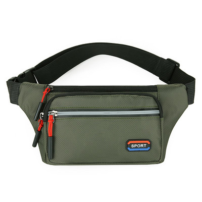 Férfi vízálló textil cipzáras táska