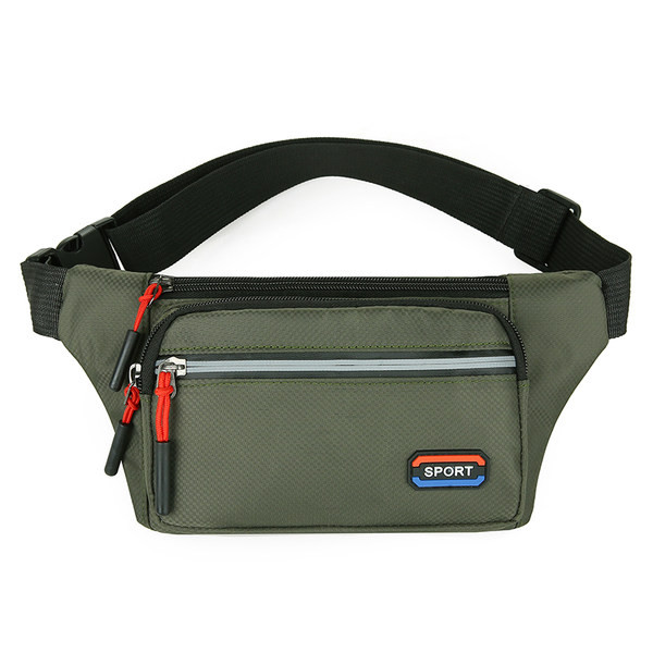 Férfi vízálló textil cipzáras táska