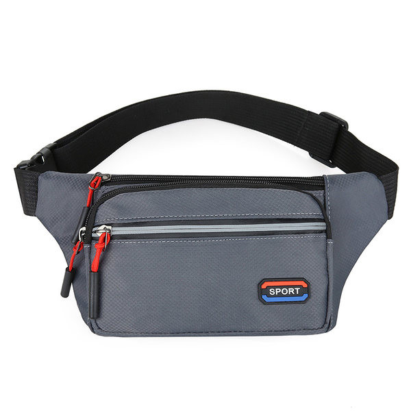 Férfi vízálló textil cipzáras táska